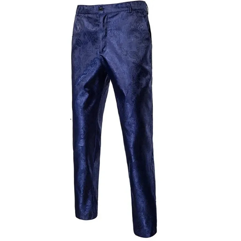 بنطال بدلة جاكار رفيع جديد للرجال لعام 2025، مناسب لحفلات الزفاف والرقصات والمناسبات الحفلات