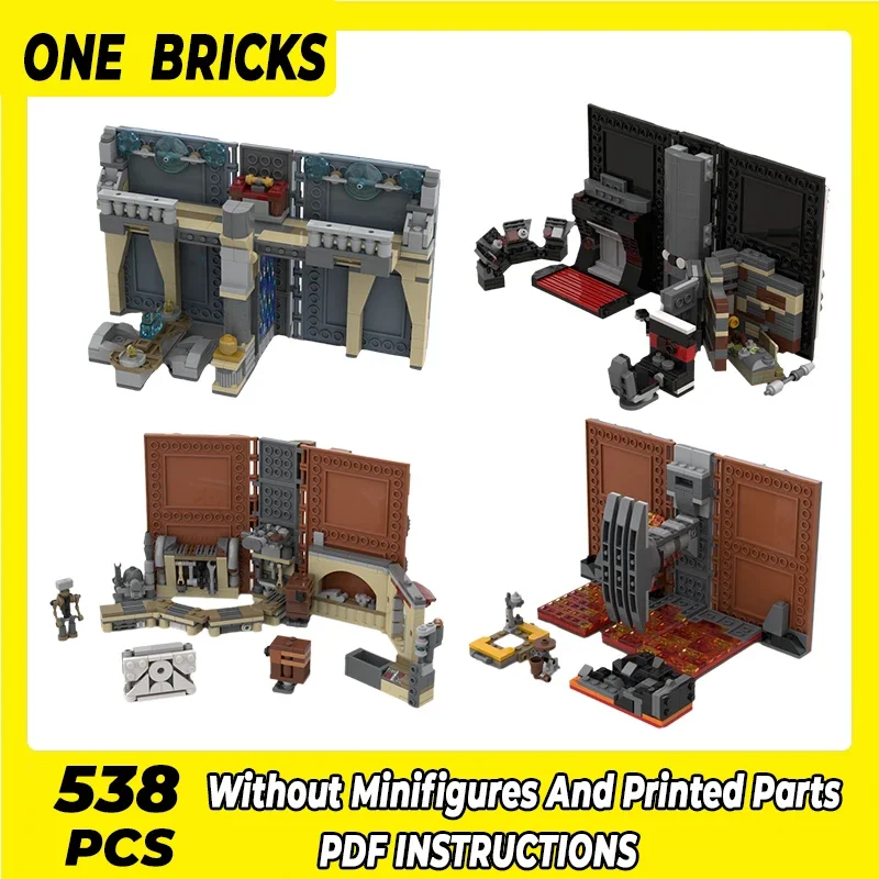 Star Movie Model Moc Building Bricks Death Star Detention Block Technology Modular Blocks Gifts Christmas Toys DIY Sets Assembly