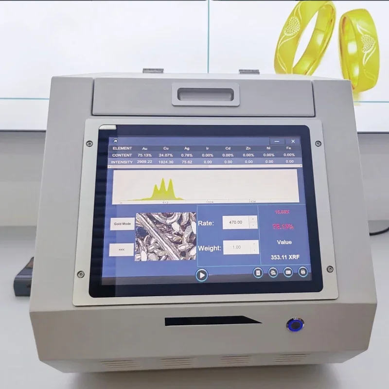 Xrf Gold Testing Machine Machines Reinheitsspectrometer