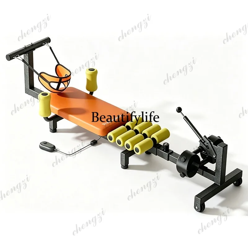 Cervical Spine Lumbar Spine Household Electric Stretcher Adjustable Multifunctional Portable Inverted Machine Fitness Equipment