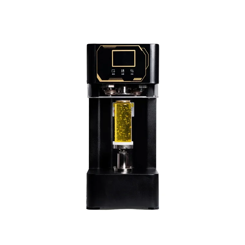 sealing machine Commercial can sealing machine Milk tea shop Beverage aluminum cover Bottle sealing automatic capping machine