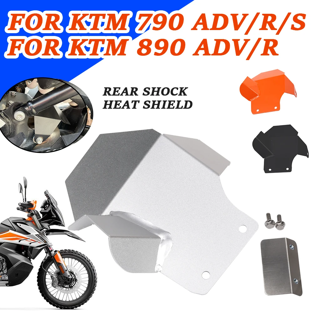 For KTM 790 ADVENTURE R 890 ADV R 790 ADV S 2021 2022 Motorcycle Accessories Exhaust Pipe Protection Cover Guard Heat Shield