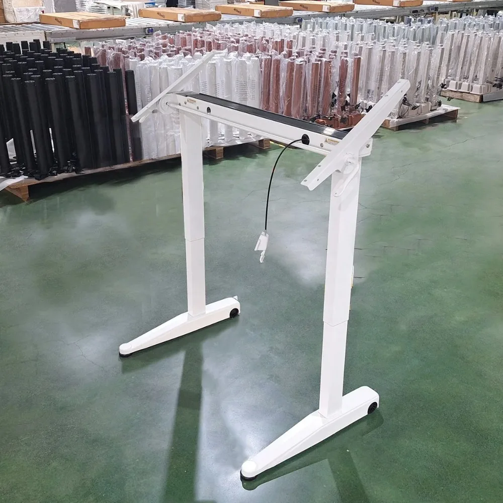 Adjustable Mobile Standing Desk Pneumatic Gas Spring Lift Modern Iron Folding Drawing Table Top 750-1170mm Heavy Duty 8-12kg