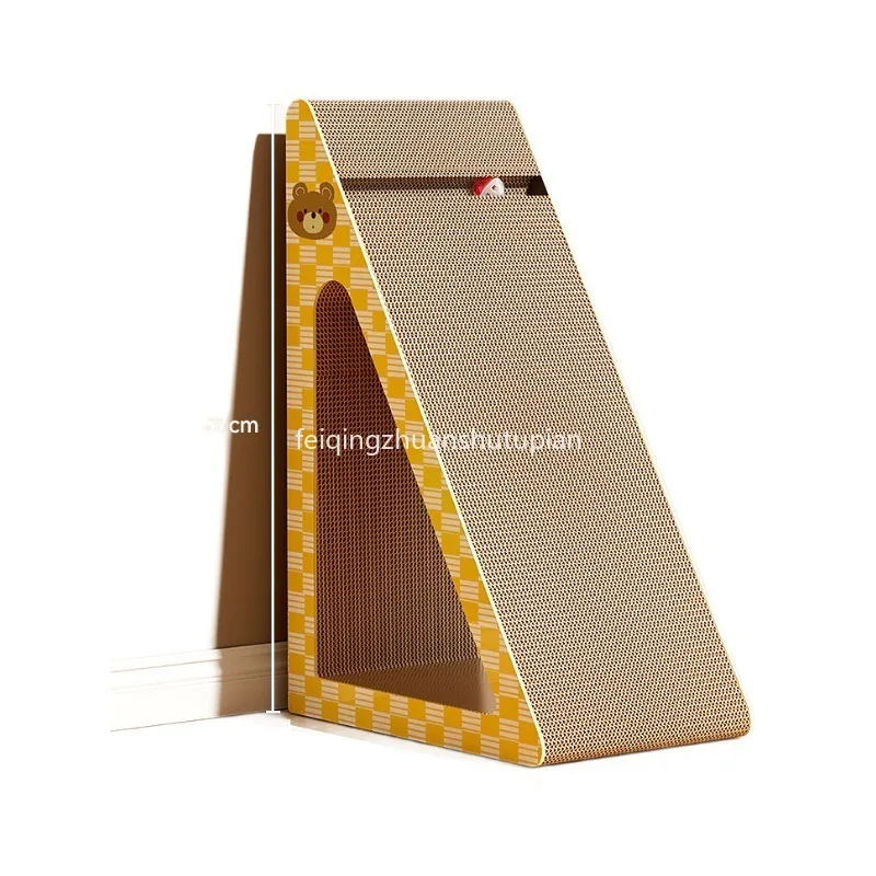 All-In-One Cat Scratch Board Wear-Resistant Chip Grinding Claw Cat Claw Board Vertical Oversize Huge Wear-Resistant Cat Toy