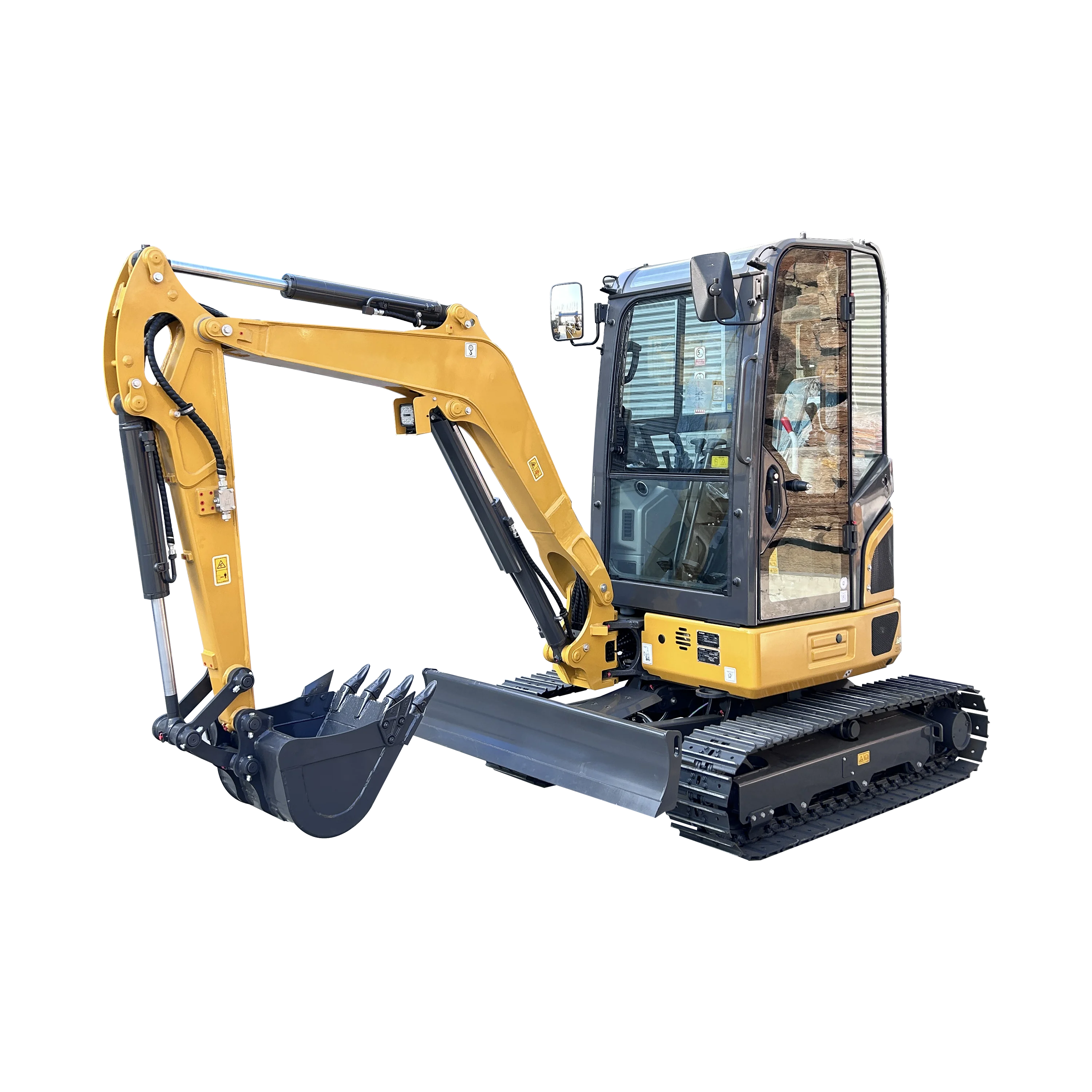30 kleine graafmachines met 4-tons EPA/CE-certificering, veelzijdig in het gebied van de bouw