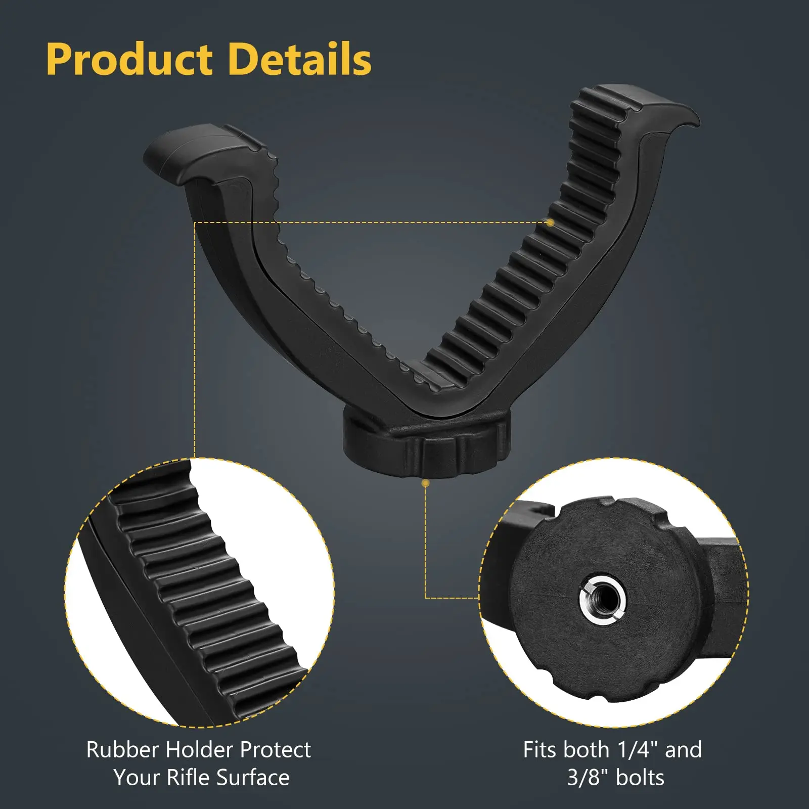 Novo suporte de jugo em v, descanso de tiro, tripé, descanso de rifle, montagem portátil, atividades duráveis mlok para airsoft ar15 m4 ar10 ak47 ak74