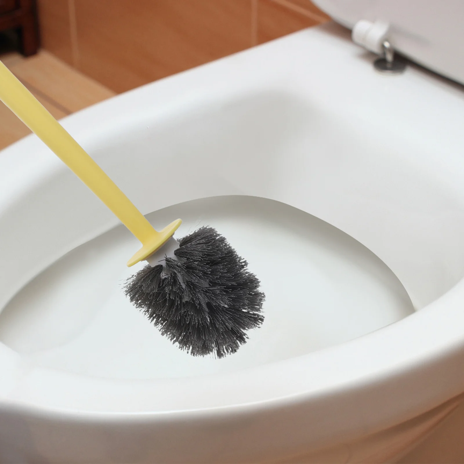 

Toilet Cleaning Brush Cartoon Animal No Drill Hanging Toilet Bowl Brush Bathroom Cleaning Tool Durable PP Material