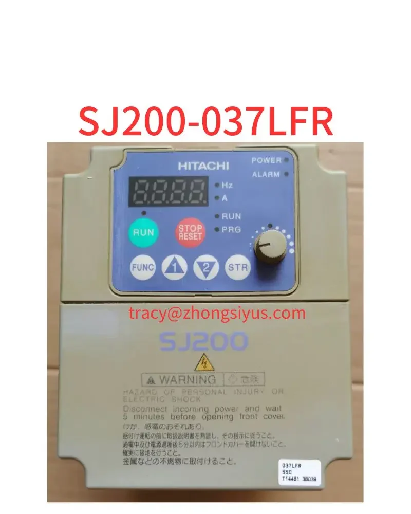 Second-hand inverter, SJ200-037LFR, 3.7 kw, 220V, function package