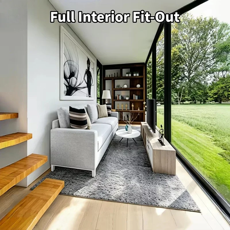 Multi‑purpose Expandable Folding Prefab Container House Custom Interior Bedroom Bathroom for Outdoor Warehouse Storage
