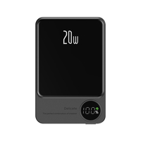 10000mAh Alloy Macsafe Powerbank Magnetic Power Bank Wireless Fast Charger Portable Battery For Magsafe iPhone 16 15 14 13 12