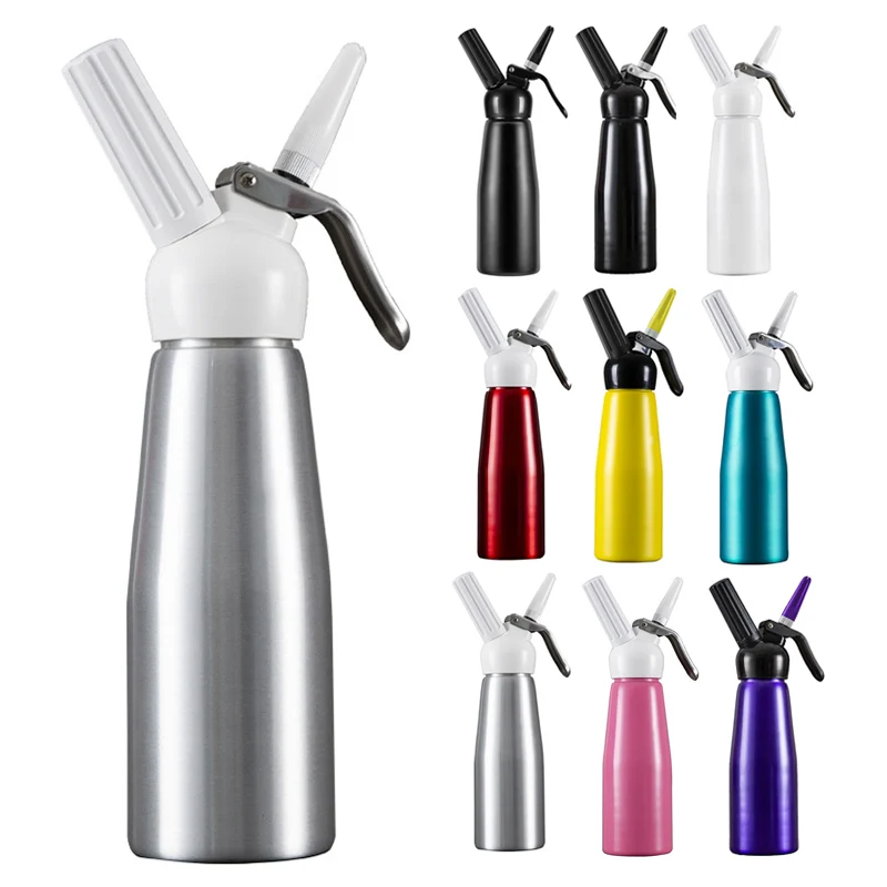 

Classic Dessert Tool 500ml Aluminum Whipped Cream Dispenser 580g Cream