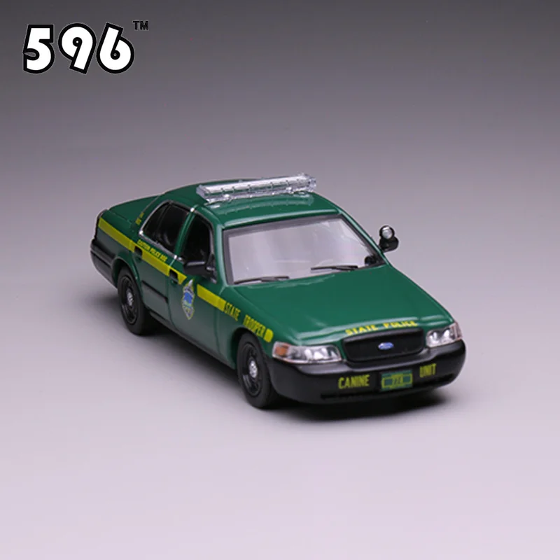 Ford CV Capitol Las Vegas policía Vermont Estado policía simulación aleación modelo 1:64 escala coleccionable juguete para regalo personalizado para mayores de 14 años