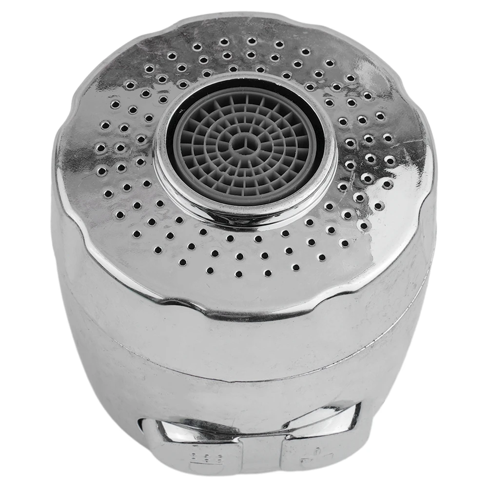 Grifos de cocina, caño de grifo, agua corriente, burbujeador de acero inoxidable 360 °   Modos de salida de operación flexible de rotación