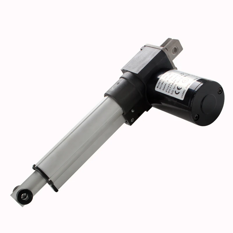 Motor Bonde da Haste de Impulso do Grande Impulso 3000n 66000n do Atuador Linear do Curso 200 mm Dc12v 24v para a Plataforma de Levantamento ou a Cama da Massagem