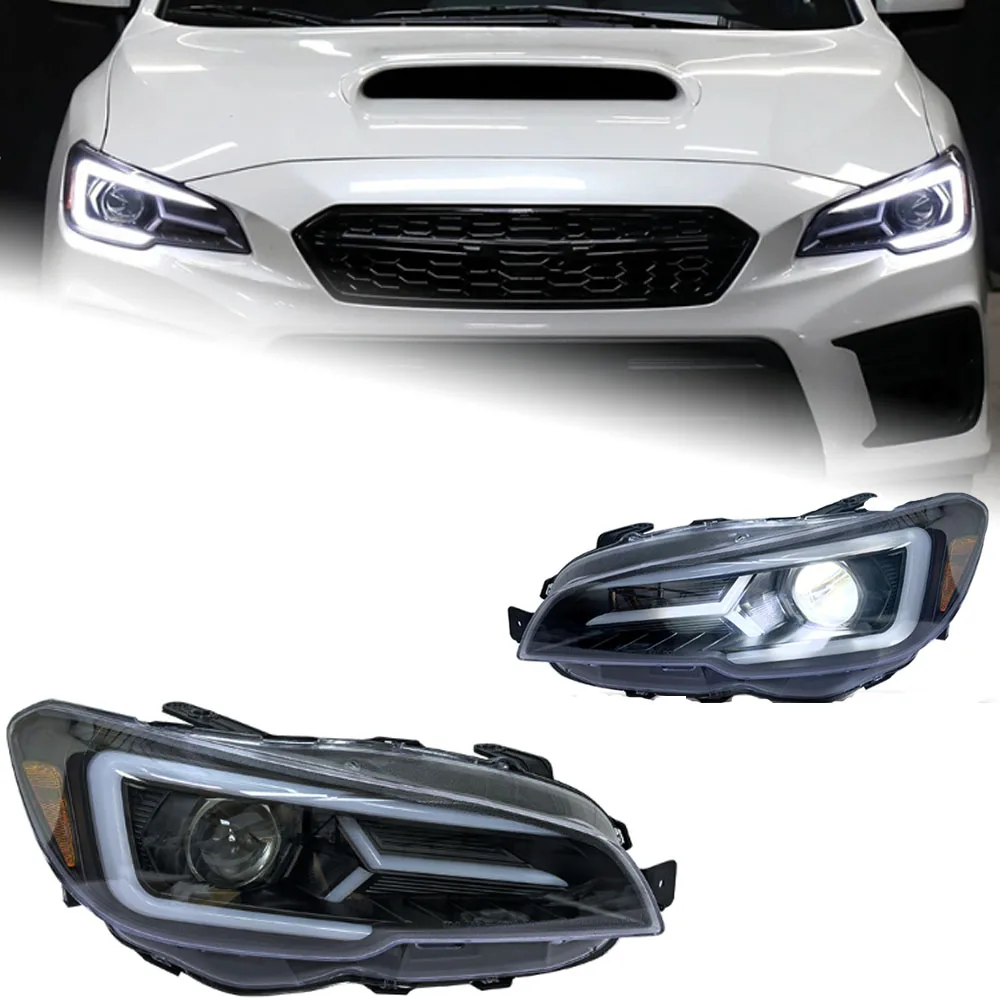 

AKD Car Styling Head Lamp for Subaru WRX Headlight 2015-2021 Impreza LED Headlight DRL Bi Xenon Projector Lens Auto Accessories