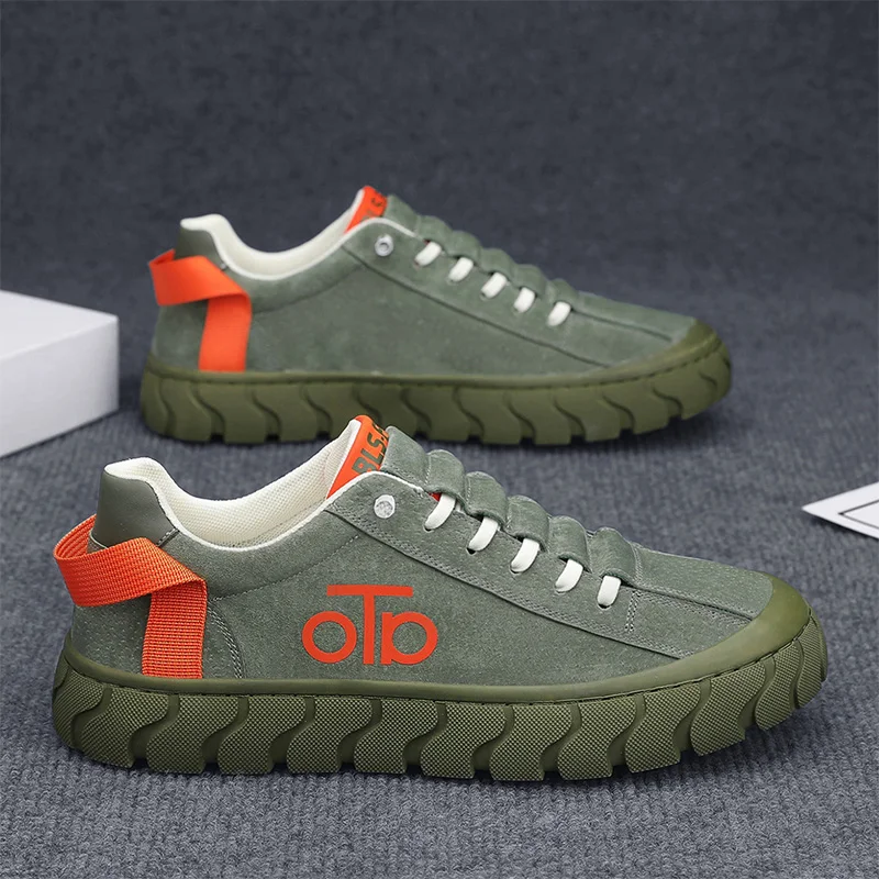 الرجال أحذية رياضية غير رسمية خريف 2025 مريحة عدم الانزلاق منصة في الهواء الطلق أحذية رياضية منخفضة أعلى رجل حذاء مسطح Zapatos Para Hombre