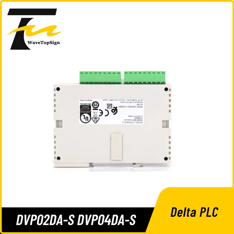 

WaveTopSign Delta PLC Module PLC Programmable Controller DVP02DA-S DVP04DA-S PLC Extension Module