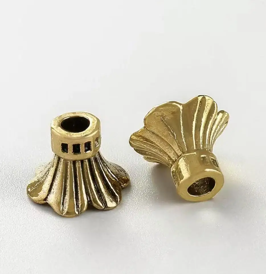 

20pcs 9*11mm, hole 2mm Vintage flower bead caps for jewelry findings Alloy metal HWYC0006