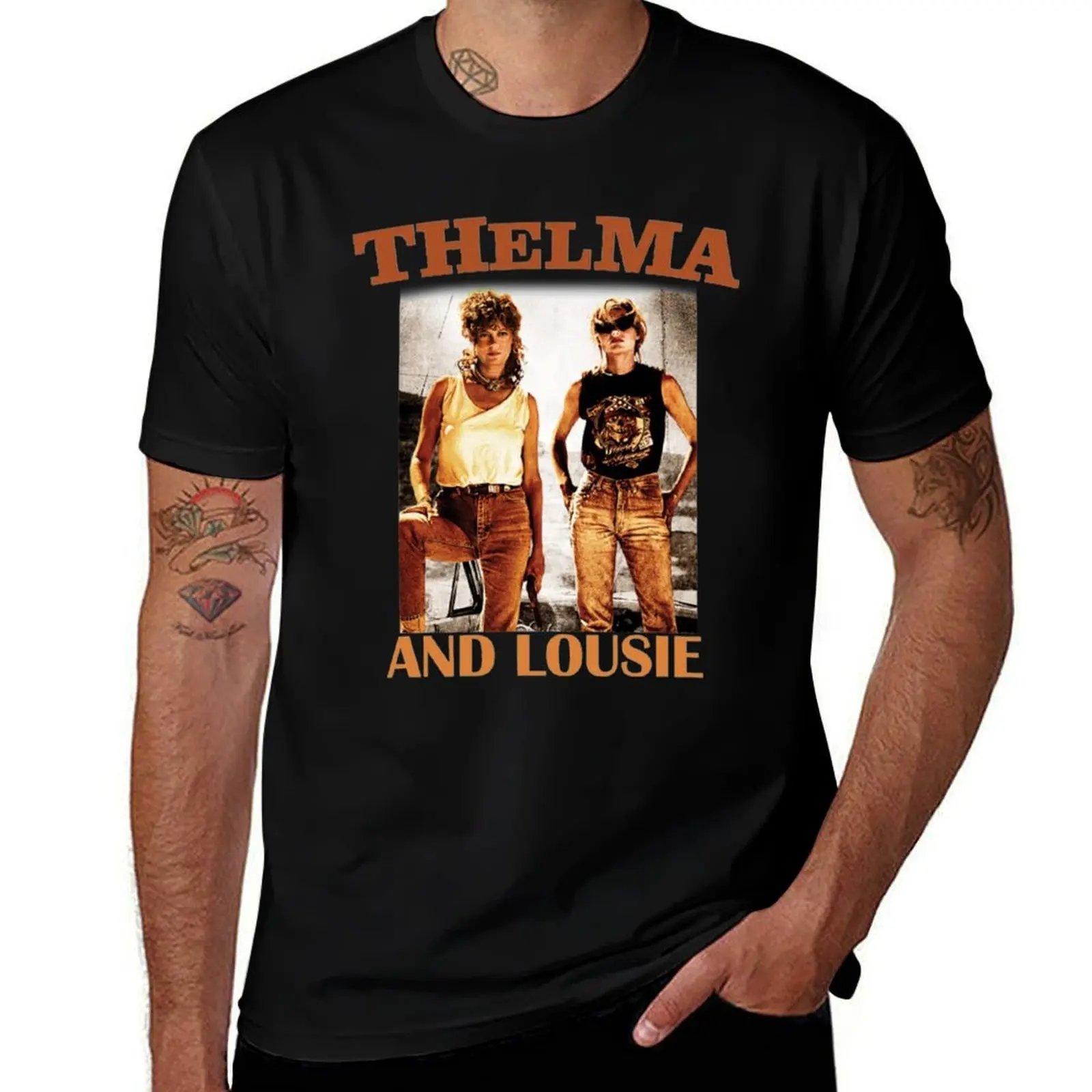 Thelma And Louise - vintage shirt T-Shirt Basic Lightweight Short Sleeve Tee T-Shirt