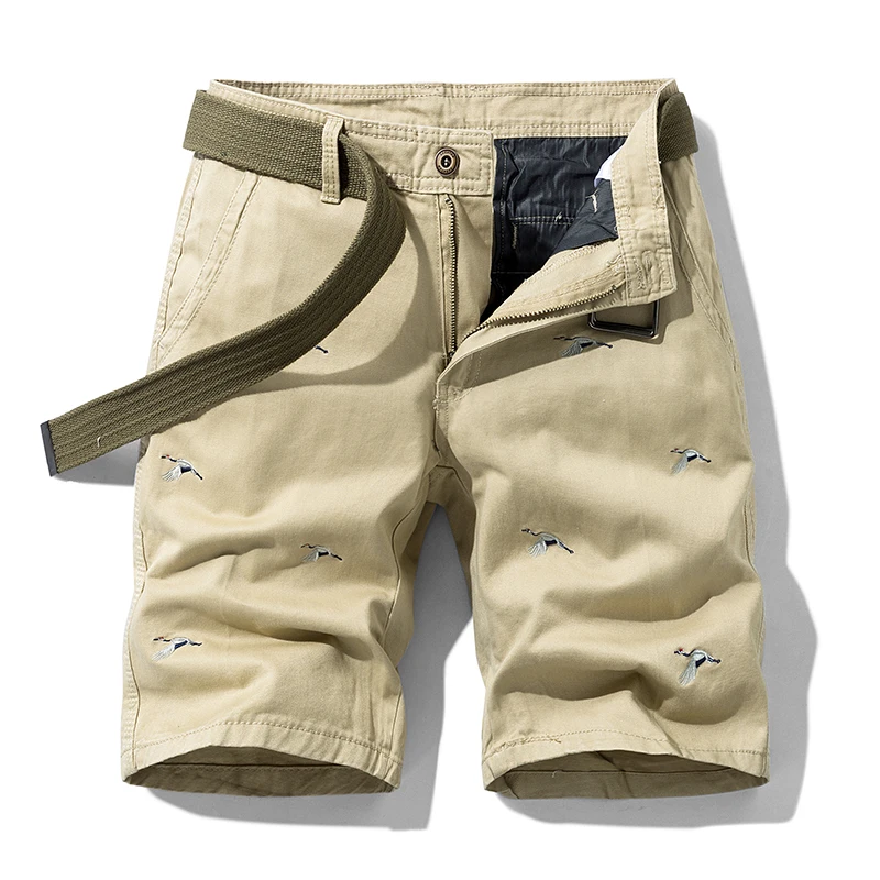 Uomo 2022 New Summer Cotton Army Tactical Cargo Shorts stampa di moda pantaloni corti Casual multi-tasca pantaloncini militari allentati uomo