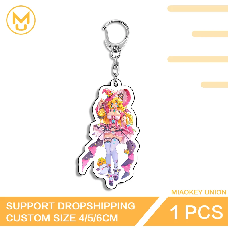 

Princess Peach Beautiful Double Sided Keyring Hot Selling High Quality Pendant Props Creative Personality Amusing Jewelry