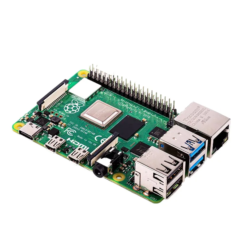 Offizielles Original Raspberry Pi 4 Modell B Dev Board Kit RAM 1G 2G 4G 8G 4 Core CPU 1,5 GHz 3 Speeder als Pi 3B+