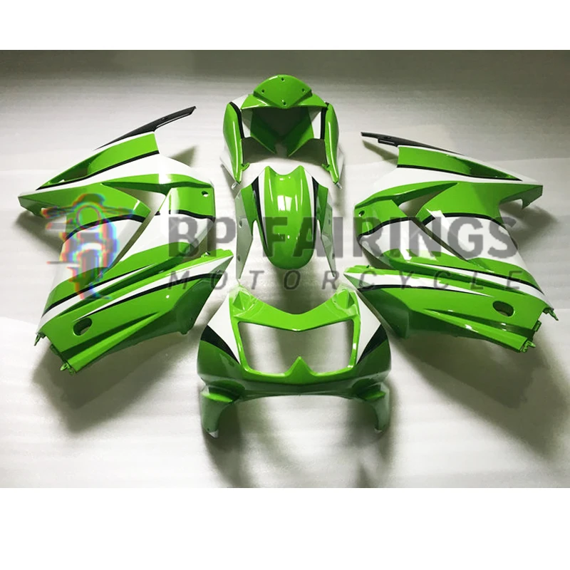 Fairings for Kawasaki EX250 2008-2012 Fairing Ninja 250R Full Bodywork Kits ninja 650 2008 2009 2010 2011 2012 set Green White