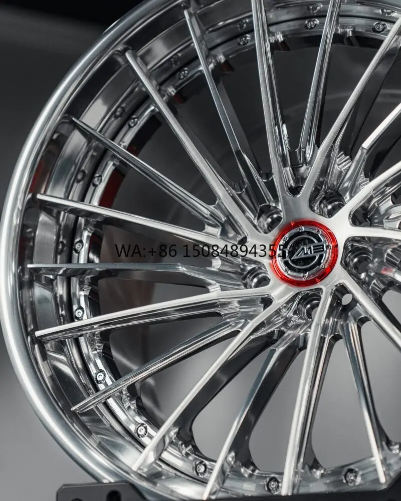 

Premium Forged Aluminium Alloy Wheels High-Performance Lightweight Silver Finish 120/130mm 20/35/45mm Forged Wheel