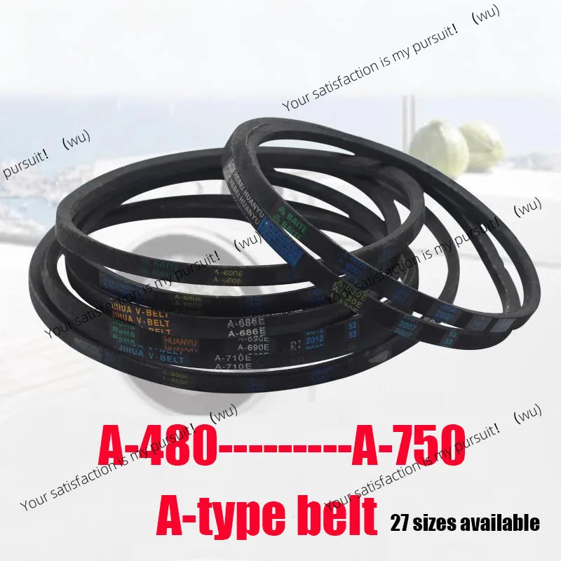 Washing machine belt A type universal full/semi-automatic pulley accessories Washing machine triangle belt conveyor belt