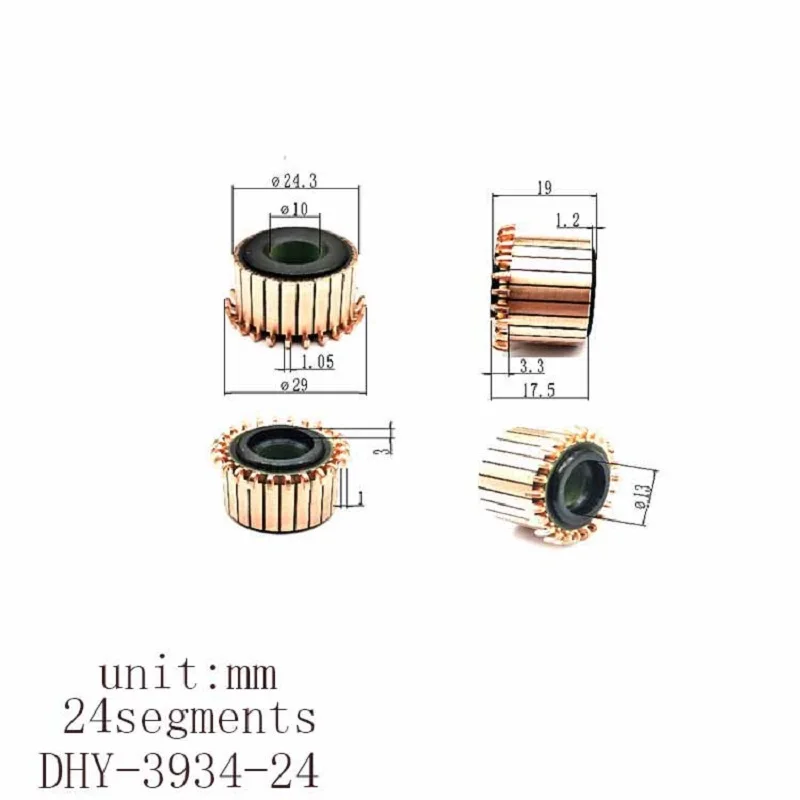 24.3*10*17.5*24P  Dhy-3934-24Rectifier Reverser Copper Head