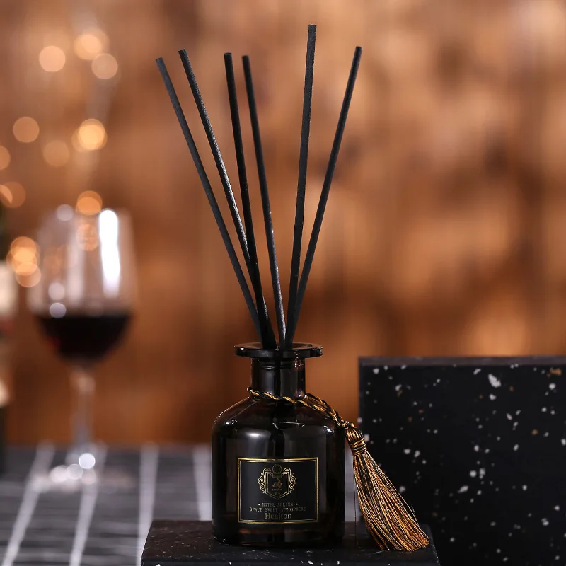 50ML Rattan aromatherapy small bottle small capacity Essential Oil Suit Fire Free Aromatherapy Fragrance HomeToilet Perfume