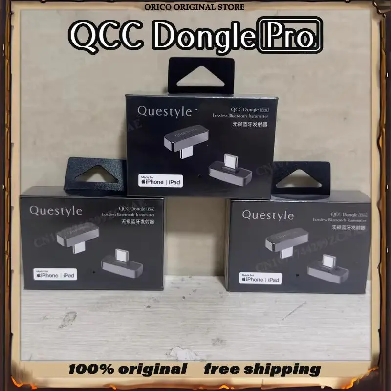 

Горячая распродажа: Bluetooth-адаптер Questyle QCC Dongle Pro LDAC с поддержкой Snapdragon Sound и AptX для ПК (Bluetooth 5.4, передача звука без потерь)