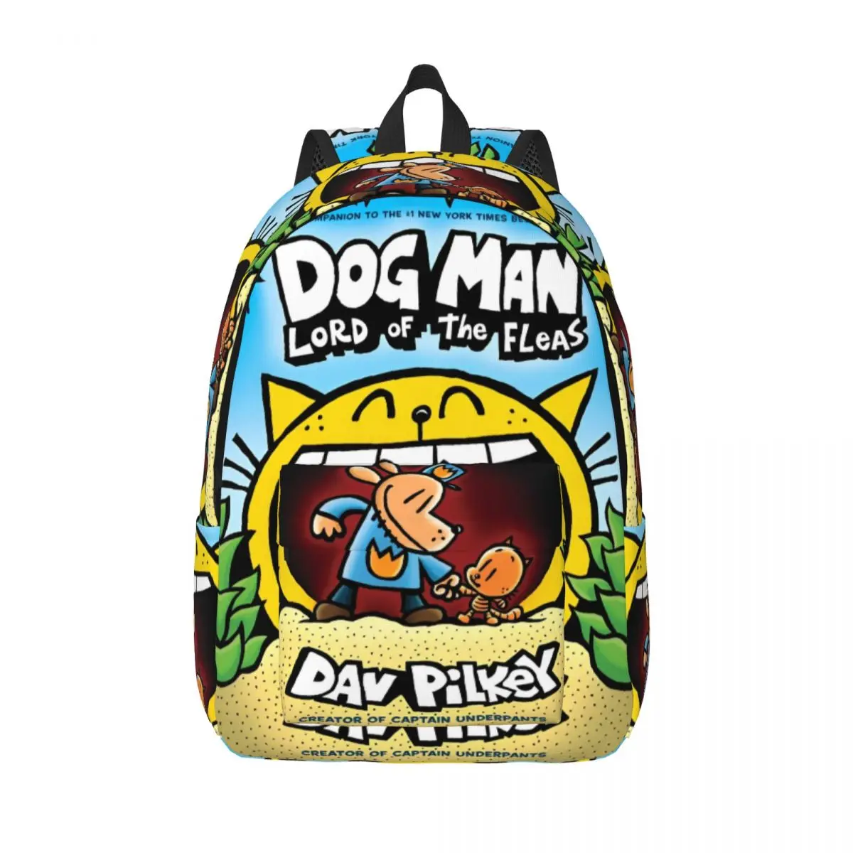 Dogman Cool Manga Comic Backpack for Men Women Teenage Student Business Daypack Dog Anime College Canvas Bags Durable