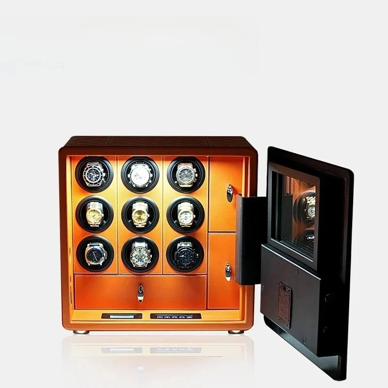 Watch Winder Intelligent Safe Box Automatic Watch Steel Storage Box 6/9/12 Watches & Jewelry Storage Cabinet
