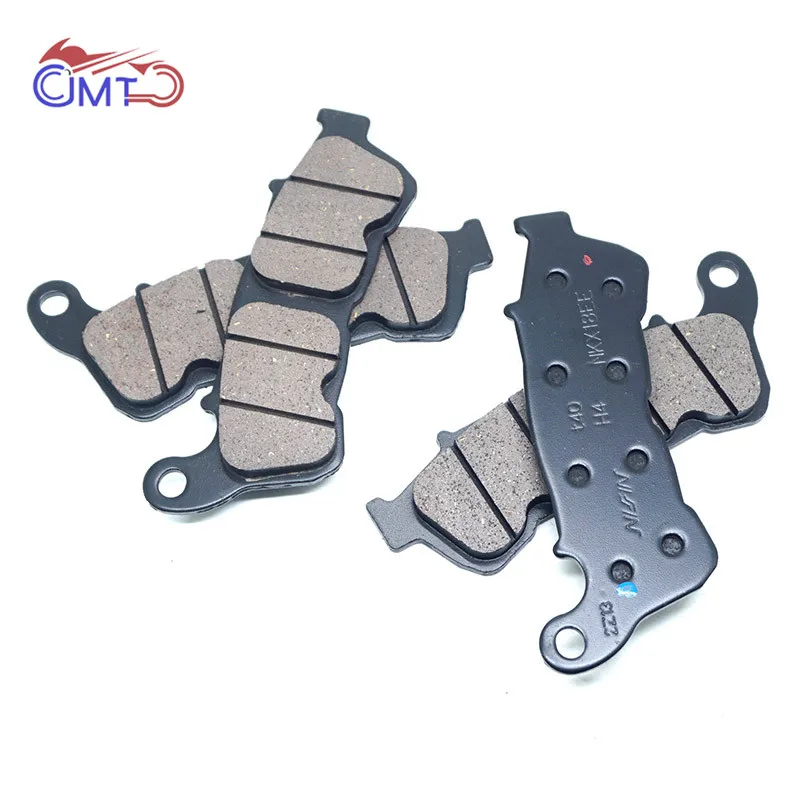 For Honda Hornet 600 CB600F CB 600 F ABS 2007 2008 2009 2010 2011 Front Rear Brake Pads Set Parts