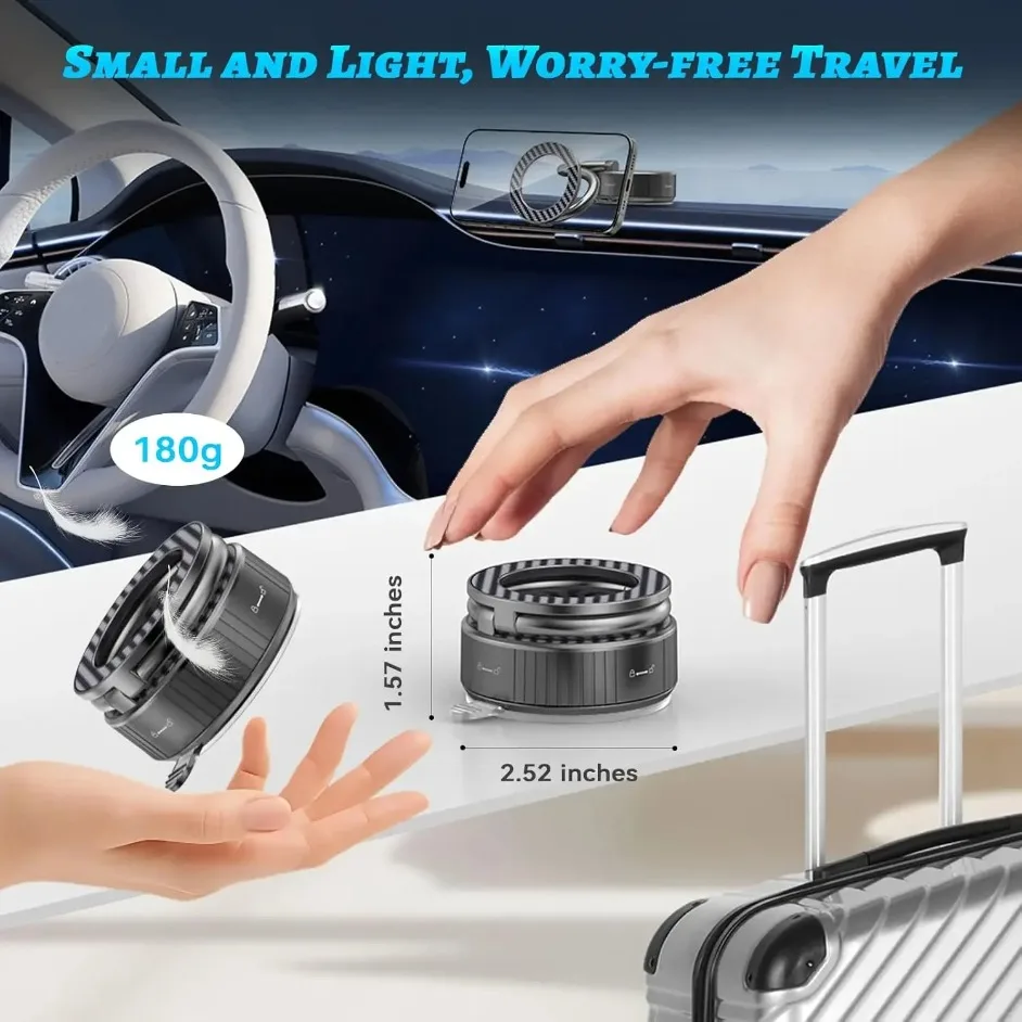 سيارة 360 °   قابل للتعديل لوحة القيادة حامل الهاتف المغناطيسي للسيارة Magsafe آيفون 17 16 15 14 13 12 برو ماكس كوب شفاط المكنسة الكهربائية قوس