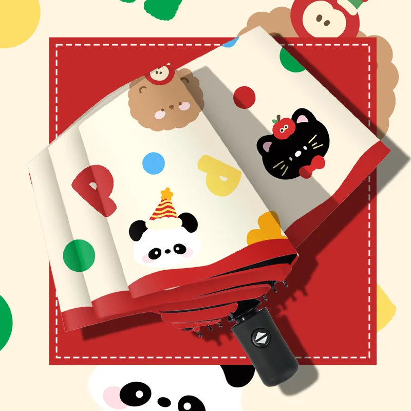 

Модный большой дорожный зонт, сверхпрочный ветрозащитный водонепроницаемый зонт, полностью автоматический открывающийся и закрывающийся зонт для гольфа, UPF50+ UV