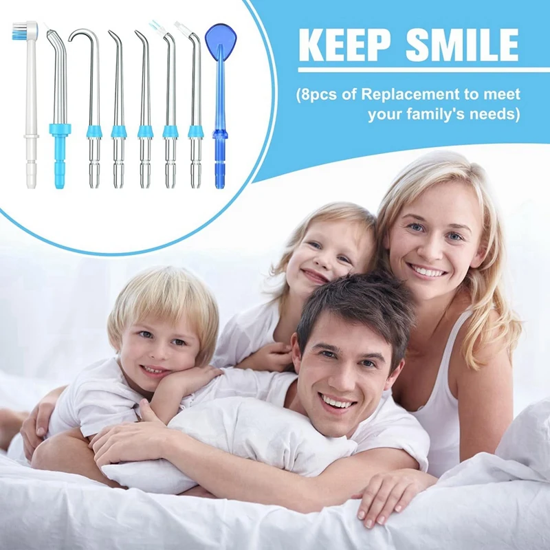 เคล็ดลับอุปกรณ์เสริมสําหรับ Waterpik Water Flosser, เปลี่ยนเคล็ดลับ Jet แบบคลาสสิกสําหรับ Waterpik Oral Irrigator