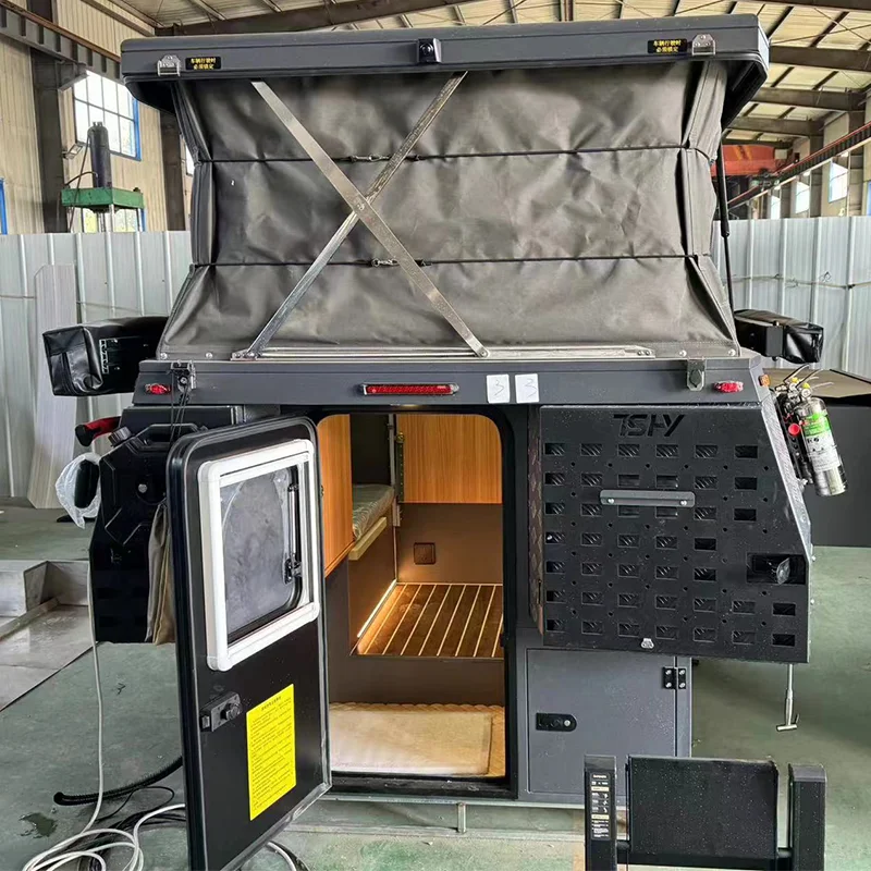 QC Slide-In Camper Mobile Aluminum Pickup Truck Camper With Competitive Price