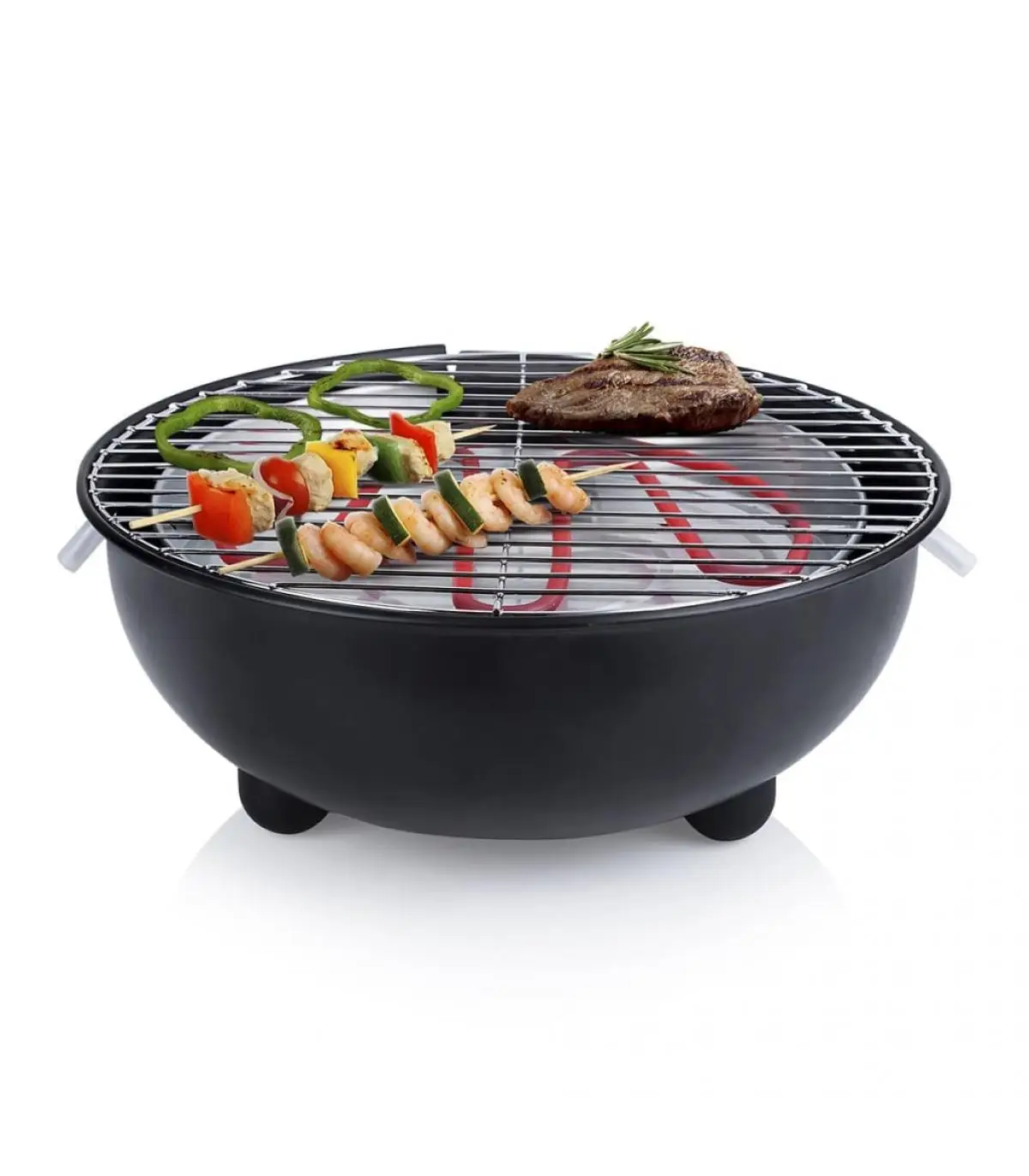 Tristar barbecue barbecues electric BQ-2880 table 1250 W 30 cm black