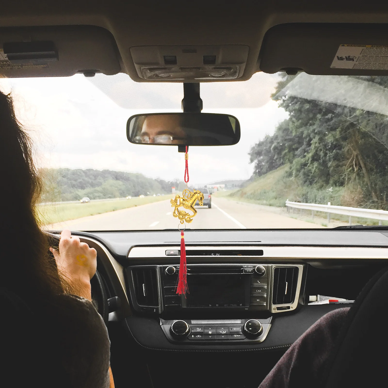 

20Pcs Chinese Zodiac Horse Decorations Year of The Horse 2026 Lucky Tassel Pendant Lunar New Year Feng Shui Hanging Charm Good