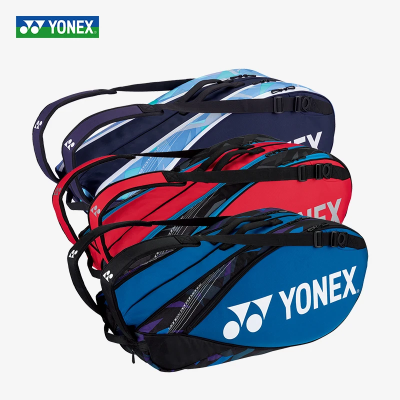 

YONEX Tour Edition Badminton Racket Bag Professional Competition Tennis Sports Backpack Large Capacity Holds Up To 6 Racquets