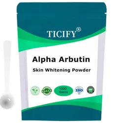 50-1000g High-quality Alpha Arbutin Powder Skin Whitening and Lightening Spots Skin Care Cosmetic Material,Free Shipping