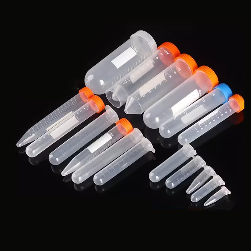 

Plastic centrifuge tube 0.2ml 1.5ml 5ml 10ml graduated centrifuge tube/EP tube PCR tube Seed bottles with round bottom lids