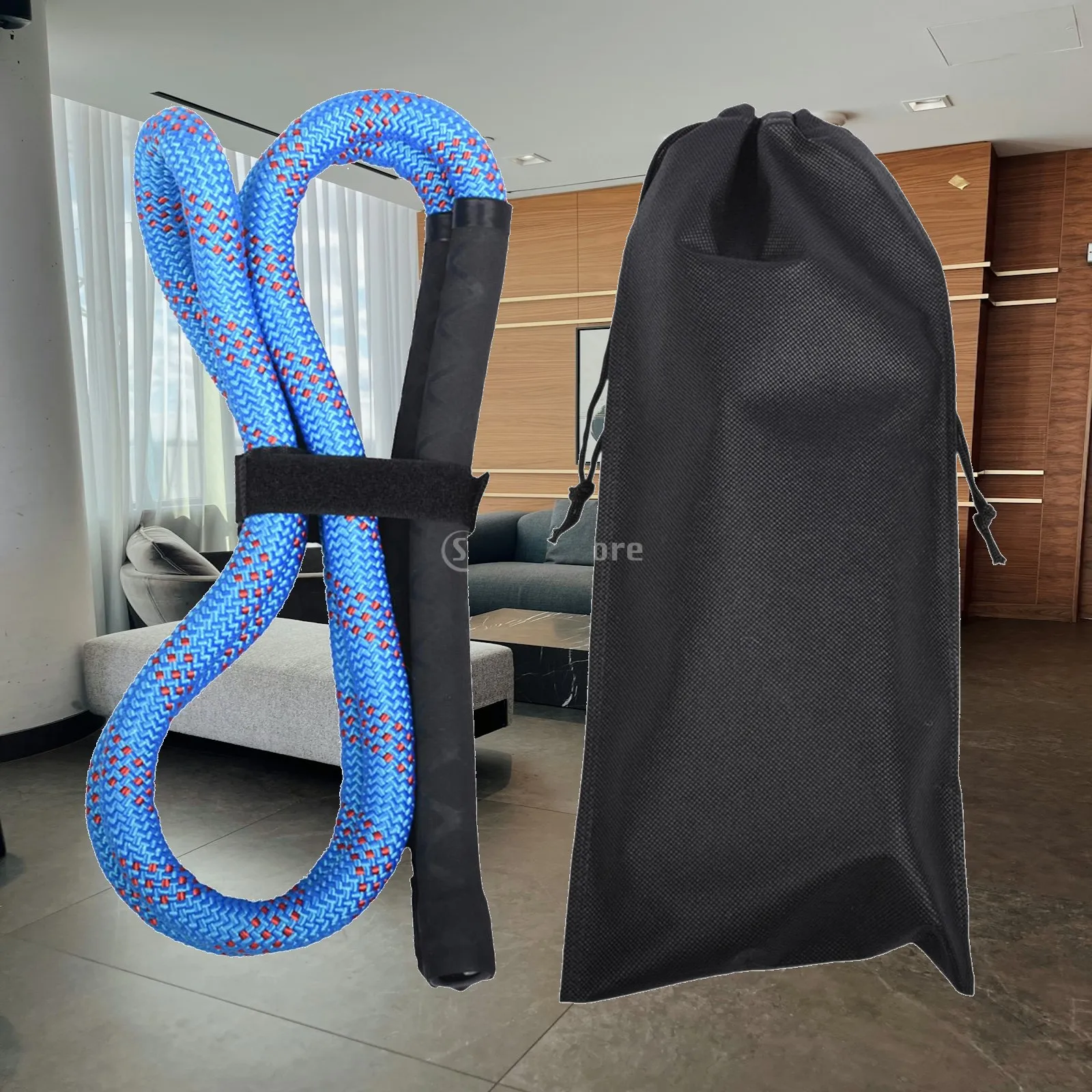 Portable Golf Training Tool Equipment Accessories Swing Exerciser with Polyester Material for Golf Practice Mat Use