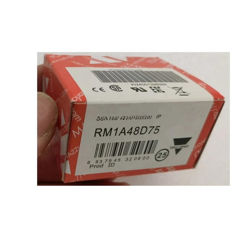 

CARLO Gavazzi RM1A48D75 SSR RELAY SPST-NO 75A 42-530V