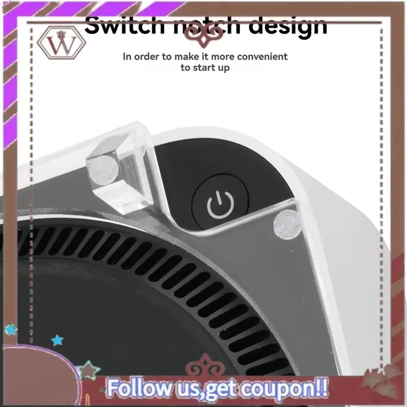 ABBG-For Mac Mini M4 2024 حامل أكريليك لتثبيت سطح المكتب وتبديد الحرارة، موفر للمساحة، وصول سهل إلى زر الطاقة