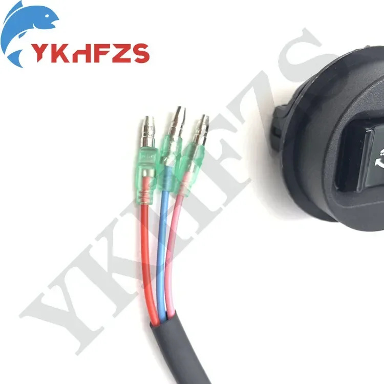 3E0-72615 Power Trim & Tilt PTT Switch For Tohatsu Outboard Motor 115HP NSF115; 3E0-72615-0; 3 Wires Model
