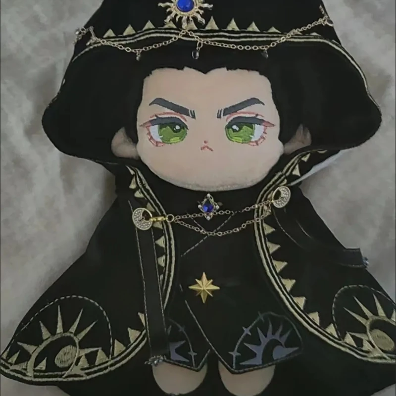 20cm Anime Attributes Damian Kawaii Cosplay Soft Cotton Doll Body With Ears Cartoon DIY Dress Up Toy Figure Fans Collection Gift
