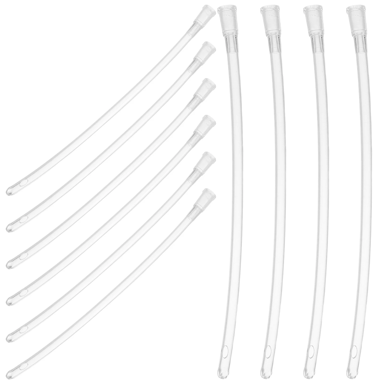 

10 Pcs Parrot Hose Feeder Clear Feeding Tube Bird Food Syringe Baby Birds Abs Tubes Hand
